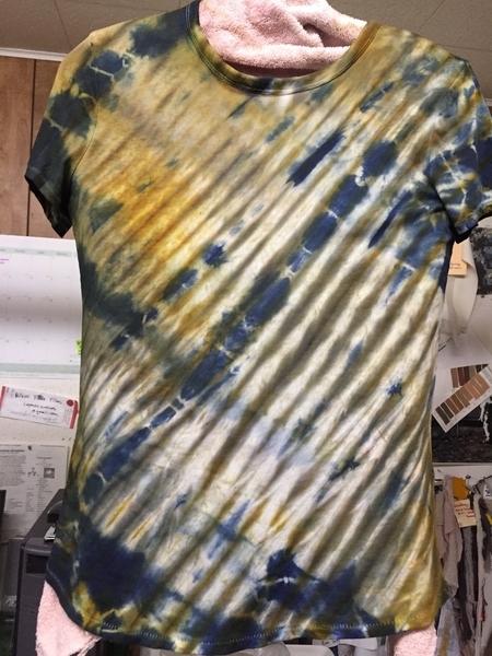 Arashi shibori t-shirt